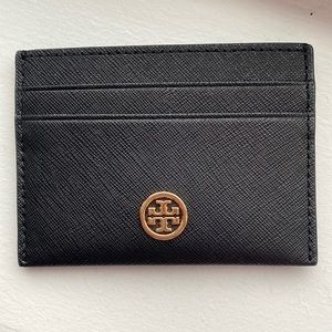 Tory Burch Robinson Leather Card Case - *USED ONCE*